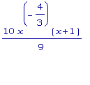 10/9*x^(-4/3)*(x+1)