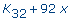 K[32]+92*x