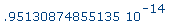 .95130874855135e-14